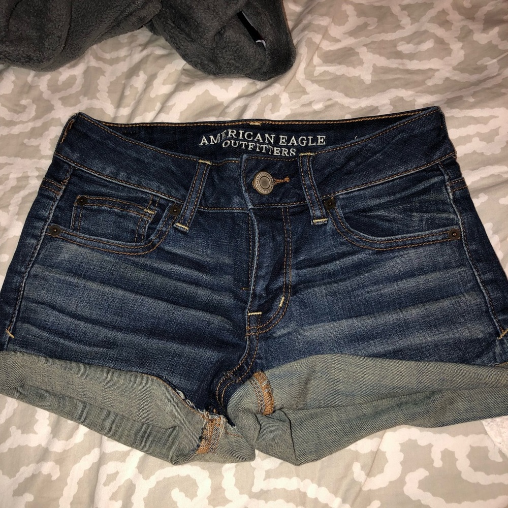 American eagle jean shorts